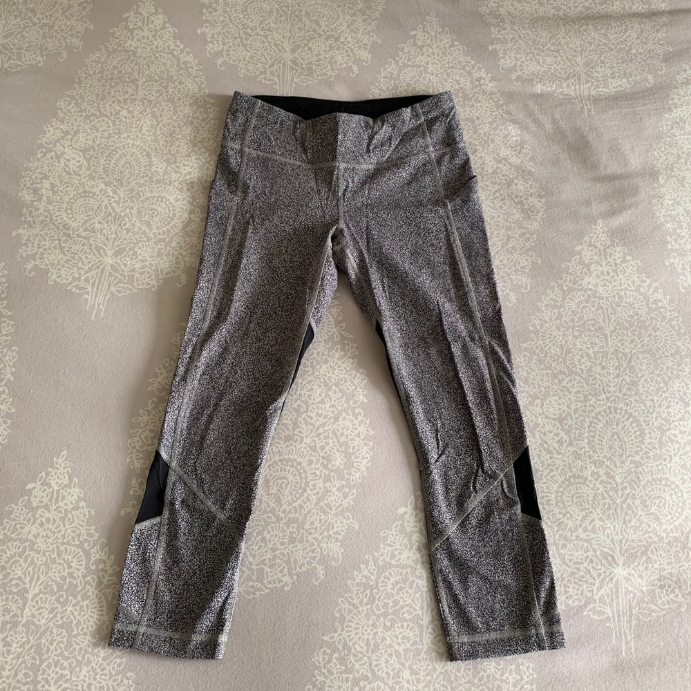 Lululemon Pace Rival High Rise Cropped Legging